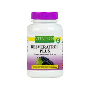 Resveratrol Vitatech Poderoso Antioxidante 30 Comp