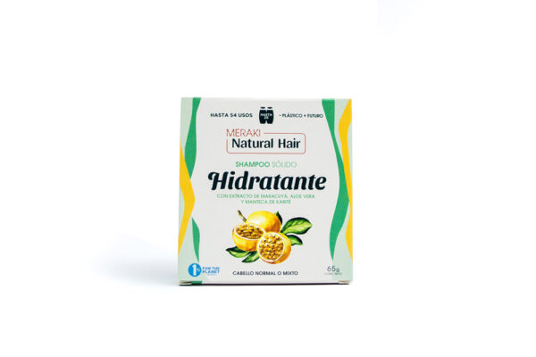 Shampoo Solido "Meraki Natural Hair Hidratante" 54 usos