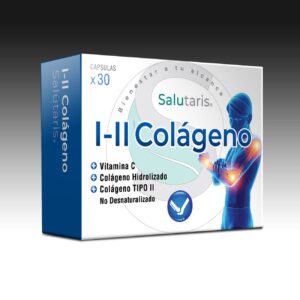 Colageno Tipo I y II (Hidrolizado y No Desnaturalizado) x 30 Caps Salutaris