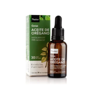 Aceite de Oregano Organico 70% Carvacrol Natier x 30 ml