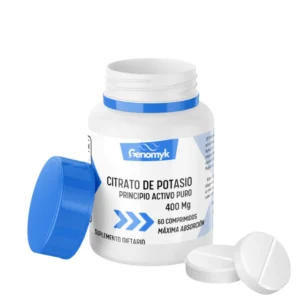 Citrato de Potasio 400 mg "Genomyk" x 60 caps