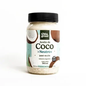 Aceite de Coco Chiagraal x 360 grs Apto Celiacos y Veganos