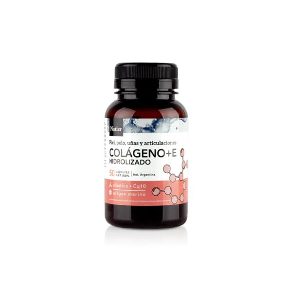 Colageno Hidrolizado + Vit E Natier x 50 Caps