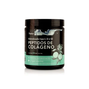 Peptidos de Colageno Hidrolizado Tipo I, II y III, en Polvo x 250 grs Natier