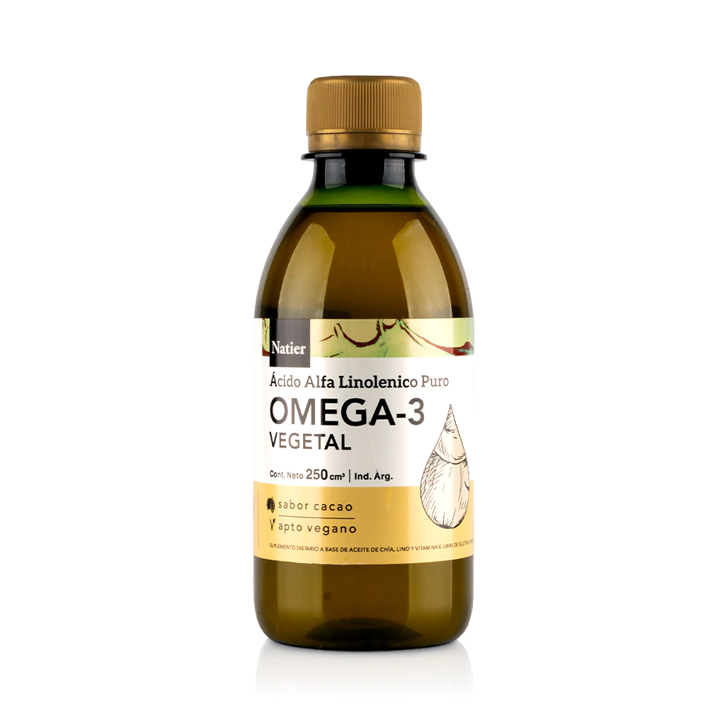 Omega 3 Vegetal Bebible Sabor Cacao AAL Natier x 250 cc