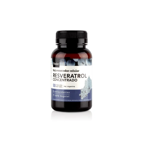 Resveratrol Natier Concentrado x 50 Caps