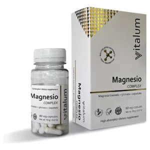 Magnesio Complex (Treonato+Glicinato+Aspartato) Vitalum x 60 Caps