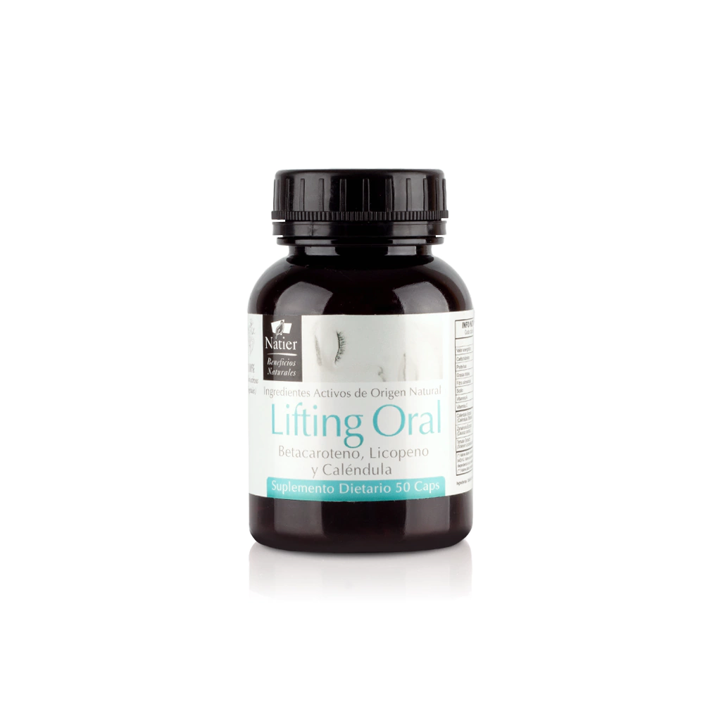 Nuevo Lifting Oral de Natier x 50 caps Piel sin  arrugas