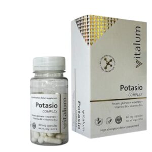 Potasio Complex + Vit B6 + Vit B12 + Aspartato Vitalum x 60 Caps