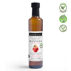 Vinagre de Sidra de Manzana Organico x 250  ml "Pampa Gourmet"